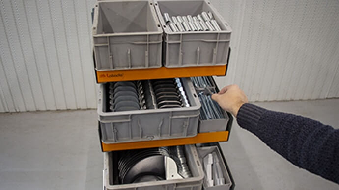Packaging industriel compact simple packaging