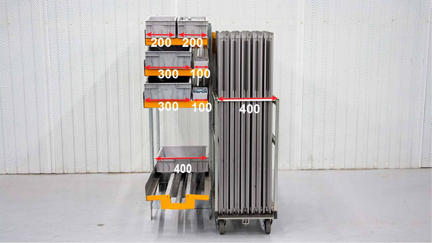 Modular industrial packaging Modularity of Labadis industrial packaging
